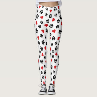 Leggings Paws & Hearts – Love for Dogs