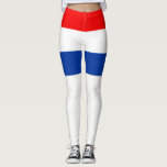 Leggings Pays-Bas<br><div class="desc">Drapeau Pays-Bas : Rouge Blanc Bleu Bleu</div>