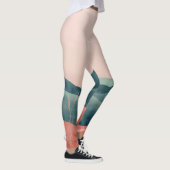 Leggings Paysage Abstrait de Boho (7) (Droite)