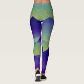 Leggings Paysage Abstrait Étoile tombée 23 (Dos)