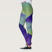 Leggings Paysage Abstrait Étoile tombée 23 (Gauche)