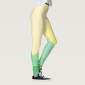Leggings paysage art abstrait (Droite)