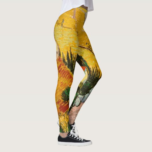 Leggings Paysage avec Maison et PloughmaVincent van Gogh (Droite)