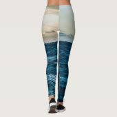 Leggings Paysage de la mer (Dos)