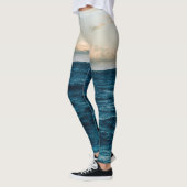 Leggings Paysage de la mer (Gauche)