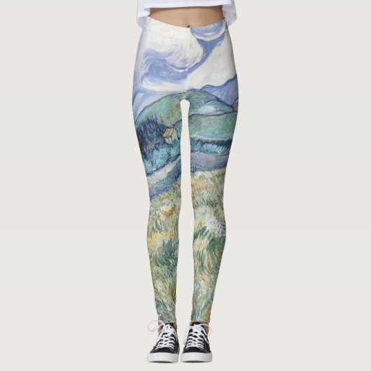 Leggings Paysage Derrière Saint-Paul Vincent van Gogh (Devant)