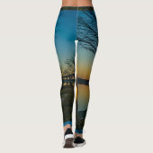 Leggings Paysage du Grand Stream, Flores, Uruguay (Dos)