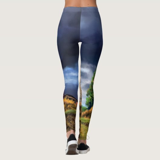 Leggings Paysage et temps dans la Pays-Bas - Dessin (Dos)
