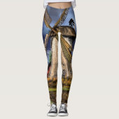 Leggings Paysage et temps dans la Pays-Bas - Dessin (Devant)