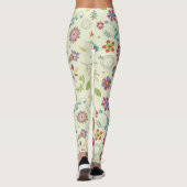 Leggings Paysage floral merveilleux (Dos)