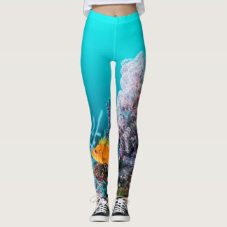 Leggings paysage marin