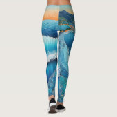 Leggings Paysage marin de Fantasia Waters (Dos)
