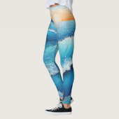 Leggings Paysage marin de Fantasia Waters (Gauche)