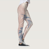 Leggings Paysage : Motif de Motif Tropical (Droite)