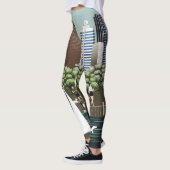 Leggings Paysage urbain (Gauche)