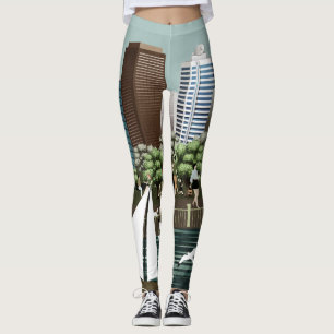 Leggings Paysage urbain