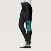 Leggings PDX Portland - Texte du tapis de l'aéroport (Gauche)