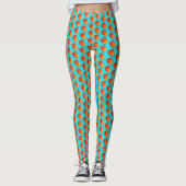 Leggings Peach Été Ripe Juicy Georgia Pache Fruit (Devant)