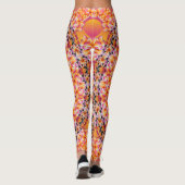 Leggings Peach Flower (Dos)
