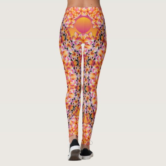 Leggings Peach Flower (Dos)