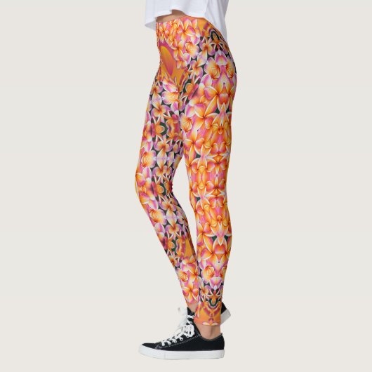 Leggings Peach Flower (Gauche)