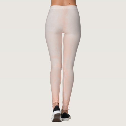 Leggings Peach Grey rustique ombre (Dos)