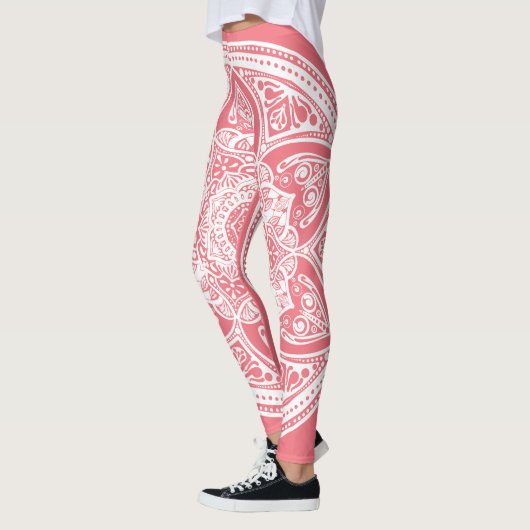 Leggings Peach Mandala (Gauche)