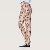 Leggings Peach Orange Juice Motif (Gauche)