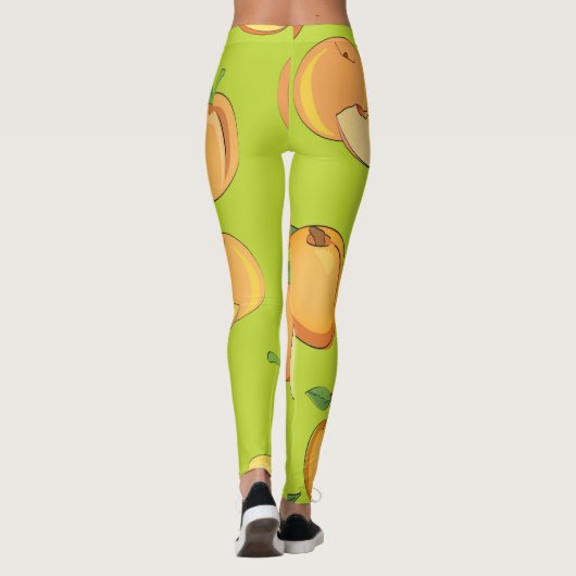 Leggings Peach Pattern 4 (Dos)