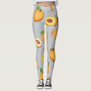 Leggings Peach Pattern 6