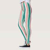 Leggings Peach Peach Peach Amber Yucca et Arbor Green Pad (Gauche)