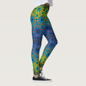 Leggings Peacock Prism Stylish Multicolor Gradient Abstrait (Droite)