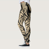 Leggings Peacock vintages (Gauche)