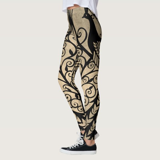 Leggings Peacock vintages (Gauche)