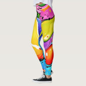 Leggings Pears Pop Art (Gauche)