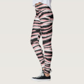 Leggings Peau animale Abstraite Impression sans joint (Gauche)