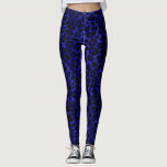 Leggings Peau d'animal léopard bleu clair Imprimer<br><div class="desc">Leggings. Parlez-en à vos amis avec cet motif animal léopard bleu vif et élégant imprimé décontracté portez des pantalons de concepteur sur mesure ou soyez prêt pour une action physique dans votre cours de yoga, de conditionnement physique ou simplement courir dans un style confortable. ⭐ 99% de mes designs dans...</div>