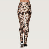 Leggings Peau de Crotale Diamanté Occidental (Dos)