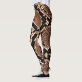 Leggings Peau de Crotale Diamanté Occidental (Gauche)