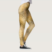 Leggings Peau de dragon doré (Droite)