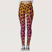 Leggings Peau de guépard (Devant)