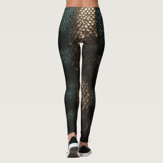 Leggings Peau de serpent (Dos)