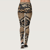 Leggings Peau de serpent (Dos)