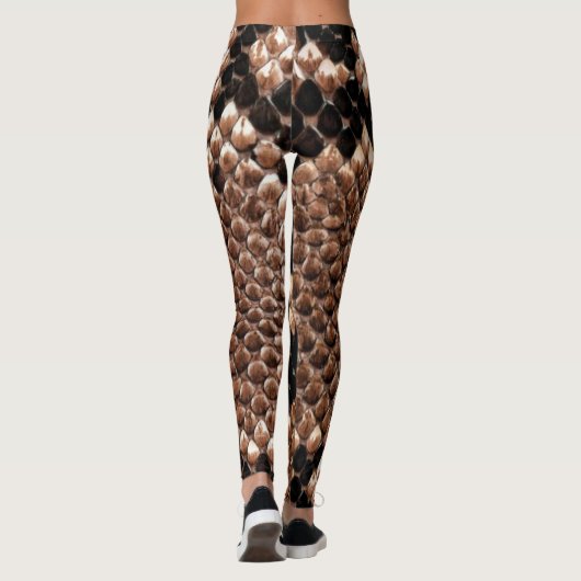 LEGGINGS PEAU DE SERPENT (Dos)