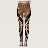 LEGGINGS PEAU DE SERPENT (Devant)
