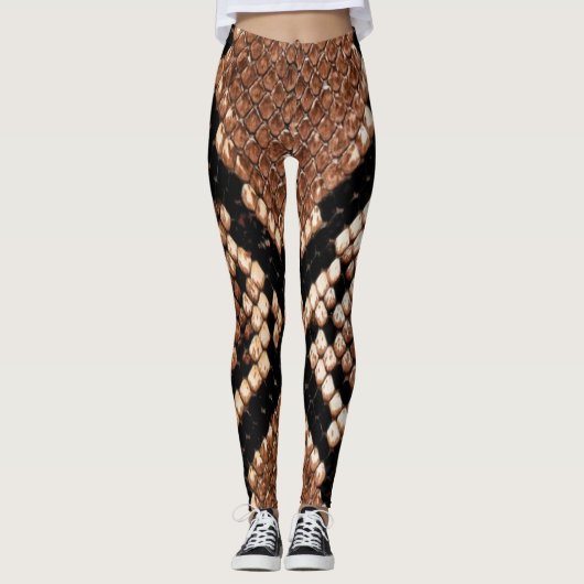 LEGGINGS PEAU DE SERPENT (Devant)