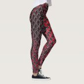Leggings Peau de serpent : arrière - plan abstrait. (Droite)