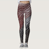 Leggings Peau de serpent texturée (Devant)