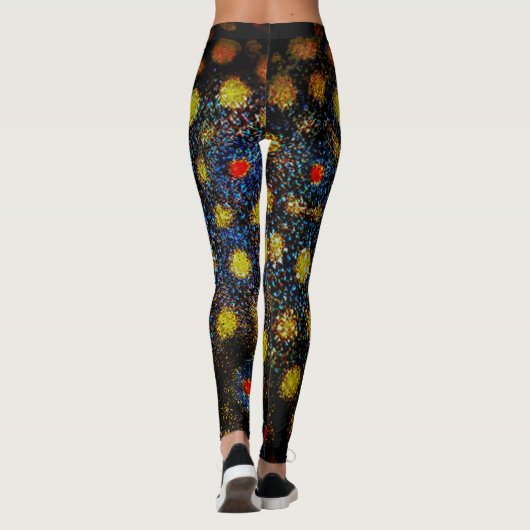 Leggings Peau de truite (Dos)