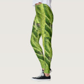 Leggings Peau d'une texture d'Iguana verte (Gauche)
